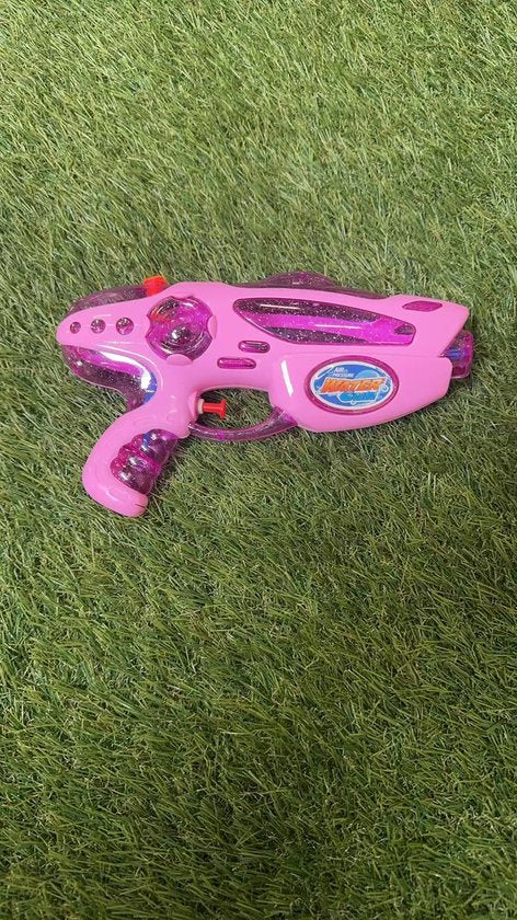 Waterpistool 23cm S - 4m Bereik - 500ml - Water Pistool- Watergeweer klein- Super Soaker - Waterspeelgoed - Buitenspeelgoed voor Kinderen & Volwassenen - 23*14*4cm - Roze