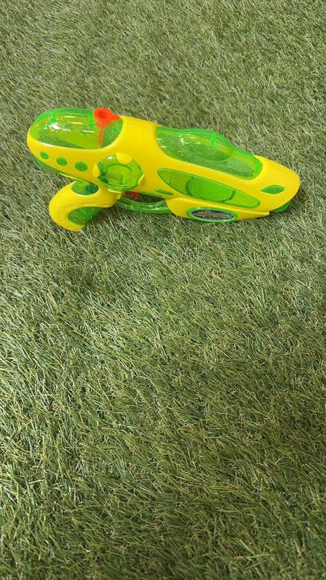 Waterpistool 23cm S - 4m Bereik - 500ml - Water Pistool- Watergeweer klein- Super Soaker - Waterspeelgoed - Buitenspeelgoed voor Kinderen & Volwassenen - 23*14*4cm - Geel