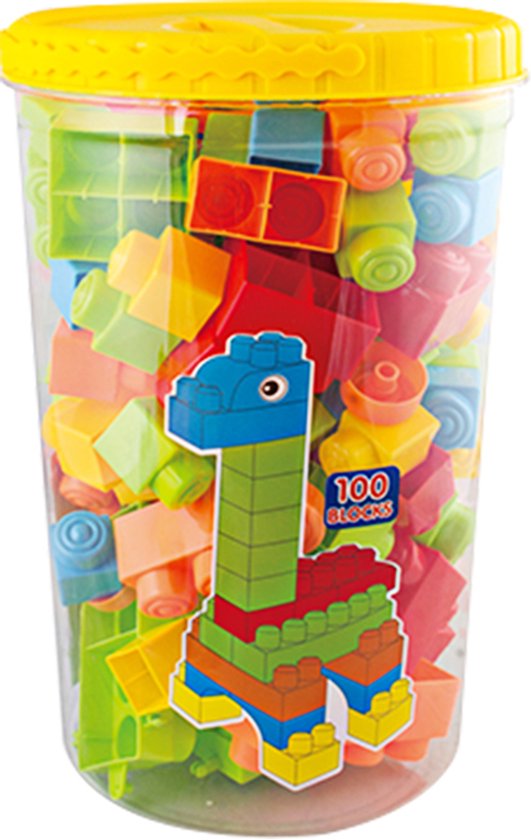 Plastic Montessori Toys - Construction Toys - 100 pcs 