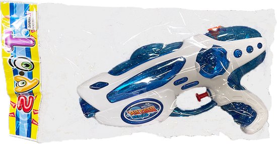 Waterpistool 23cm S - 4m Bereik - 500ml - Water Pistool- Watergeweer klein- Super Soaker - Waterspeelgoed - Buitenspeelgoed voor Kinderen & Volwassenen - 23*14*4cm - Blauw
