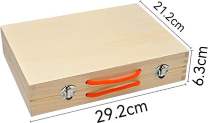 Wooden Tool Box Toy - Educational & Durable for Ages 3+ 