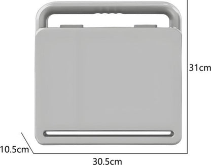 Gevulde Gereedschapskoffer - Accuboormachine Set in Koffer - Complete Gereedschapsset inclusief Handgereedschap en Borenset - 10mm - Type-C Oplaadbaar - Inclusief Schroevendraaiers, Tang en Accessoires - wit