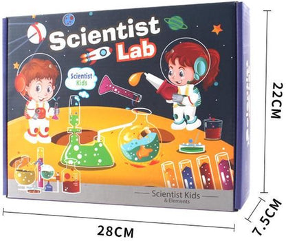 STEM Kit - Grote Experimenteerdoos voor Kinderen - Science Lab met 70 Proefjes - Scheikunde, Natuurkunde & Vulkaan Maken - Experimenteerdoos - Educatief Speelgoed - Educatief STEAM Speelgoed - Inclusief Bril & Handleiding 3+