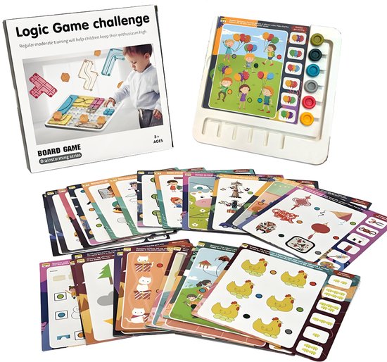 Travel Games for Kids 60 Challenges - Brain Teaser Board Game - Educational Toys - Travel Games - Logical Thinking Game & Travel Game - IQ Game - Gift for Boys and Girls - Vacation Plane / Car - Travel - Thinking Game for 3, 4, 5, 6, 7, 8, 9+ 