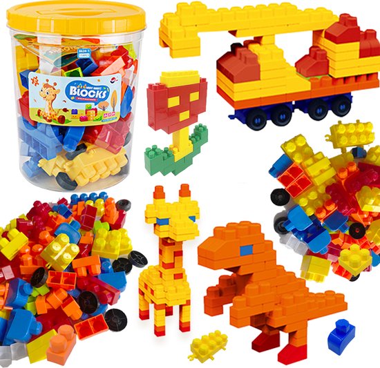 Building Sets Plastic - Montessori Toys - Construction Toys - 114 pcs 