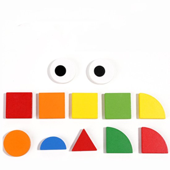Houten Puzzel 120 stukjes voor Kinderen, Montessori Speelgoed met 20 Designkaarten, Educatief Spel voor 3 4 5 6 7 Jaar, Cadeau voor Jongens en Meisjes