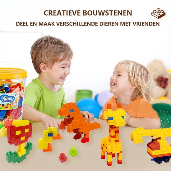 Building Sets Plastic - Montessori Toys - Construction Toys - 114 pcs 