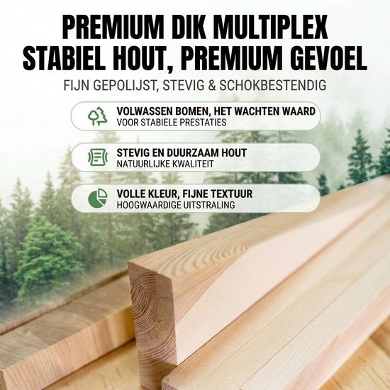 Houten Bouwstenen Set met Pen-en-Gatverbinding - Brandweerkazerne - 3D Puzzel & Constructie Speelgoed - Hout blokjes Peuter Cadeau - Rollenspellen - Bouwblokken - Educatief Montessori Speelgoed voor Kinderen - Vanaf 3 Jaar - Rood