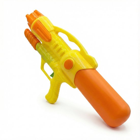 Waterpistool 51cm XL - 7m Bereik - 1100ml - Water Pistool- Watergeweer - Super Soaker - Waterspeelgoed - Buitenspeelgoed voor Kinderen & Volwassenen - 51×22×10cm - Geel