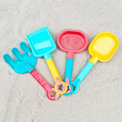 Zandspeelset 12-delige - Waterspeelset voor Kinderen – Compleet Pakket met Emmer, Gieter, Watermolen, Zandvormpjes en Schep voor Strand- en Tuinplezier - Zandbakken - Buitenspeelgoed - Speelgoed - Stevig Materiaal