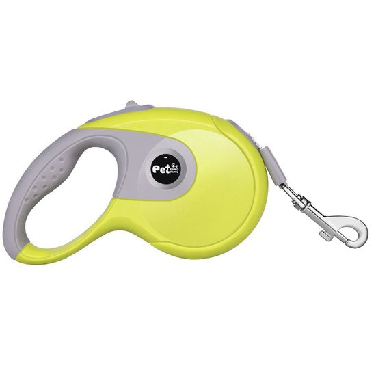 Uitschuifbare Hondenriem 5M (Tot 40KG) - Hondenlijn uittrekbaar - Automatische hondenriem - Rollijn - Anti-klit - Ergonomisch Handvat met Remsysteem - RVS Sluiting - Quick Lock Functie - Groen
