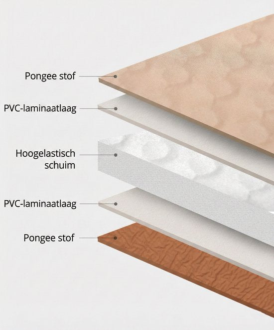 Zelfopblazende Slaapmat - 192x66 cm Extra Breed - 5 cm Dikte - Incl. Stofvrije Hoes - Comfortabe - Opvouwbaar Kamperen - Logeermatras - 1-Persoons - Kaki