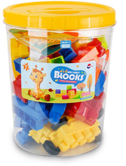 Building Sets Plastic - Montessori Toys - Construction Toys - 114 pcs 